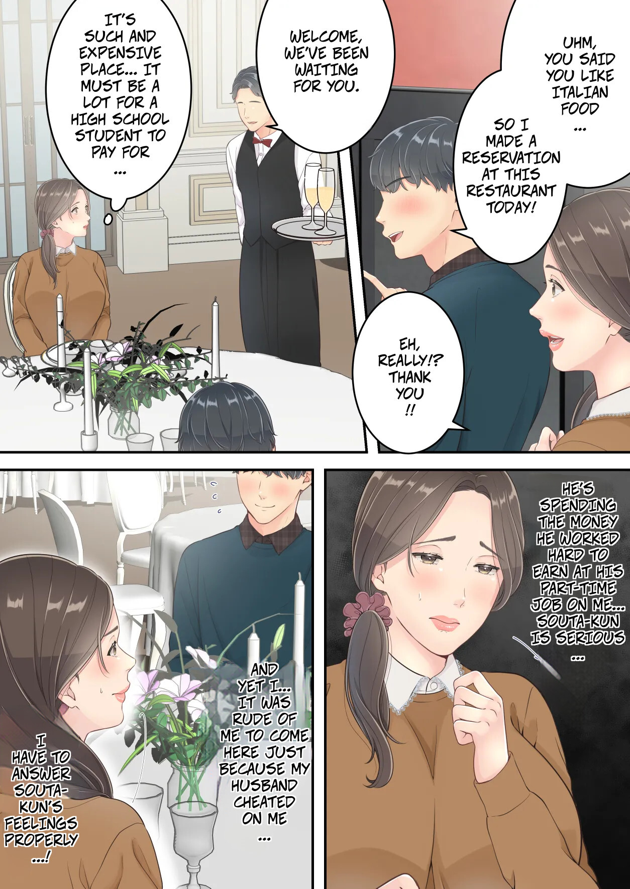 Hentai Manga Comic-A Normal Mother Goes on a Sweet Affair Trip With a Boy the Same Age as Her Son-Read-23